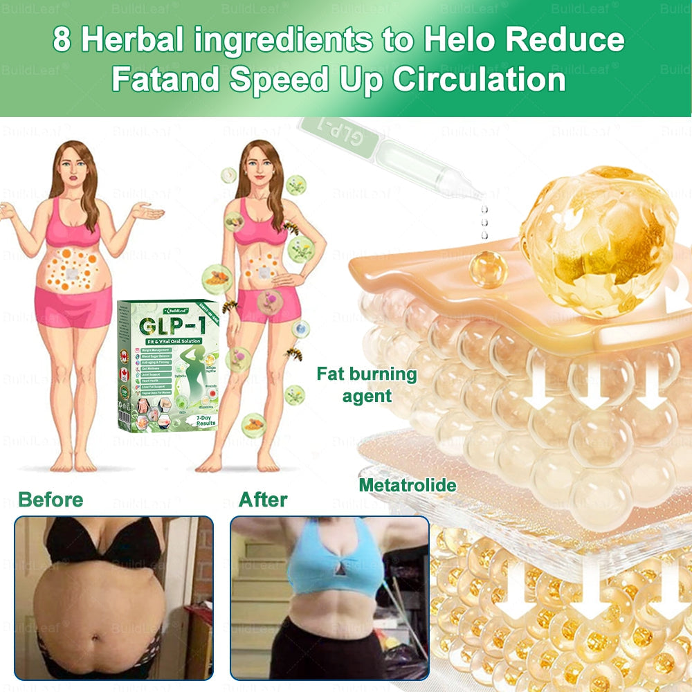 𝖡𝗎𝗂𝗅𝖽𝖫𝖾𝖺𝖿® 𝖦𝖫𝖯-𝟣 𝟪-𝗂𝗇-𝟣 𝖥𝗂𝗍 & 𝖵𝗂𝗍𝖺𝗅 𝖮𝗋𝖺𝗅 𝖲𝗈𝗅𝗎𝗍𝗂𝗈𝗇  (𝑱𝒖𝒔𝒕 𝒐𝒏𝒄𝒆 𝒂 𝒅𝒂𝒚, 𝒗𝒊𝒔𝒊𝒃𝒍𝒆 𝒄𝒉𝒂𝒏𝒈𝒆𝒔 𝒊𝒏 7 𝒅𝒂𝒚𝒔) ✅For obesity, abdominal bloating, sagging skin, diabetes, low energy, gut health, joint issues, and more